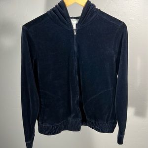 LOFT Navy Zip Up Sweater - Women’s L